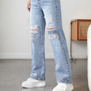 Calça Jeans Destroyed Sky