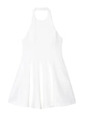 Vestido Curto Gola Alta