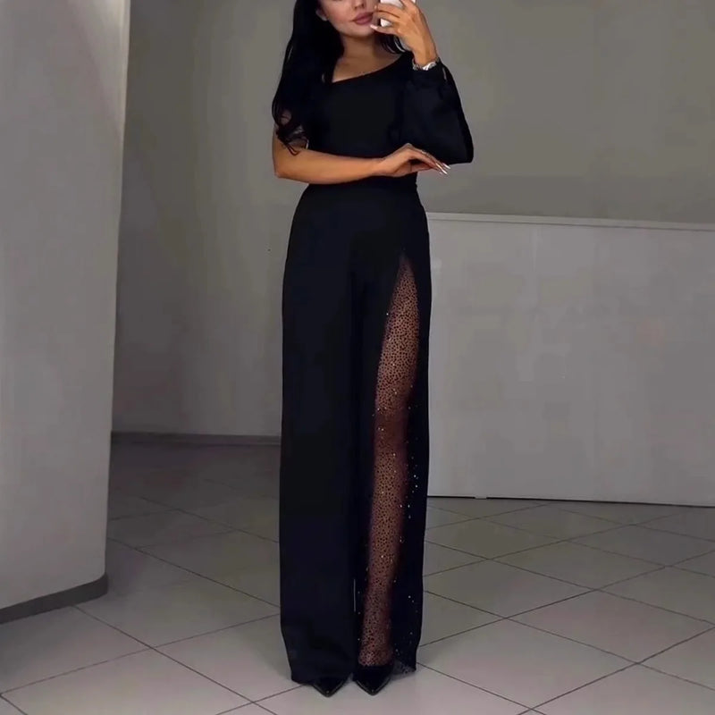 Macacão Pantalona Glam Night