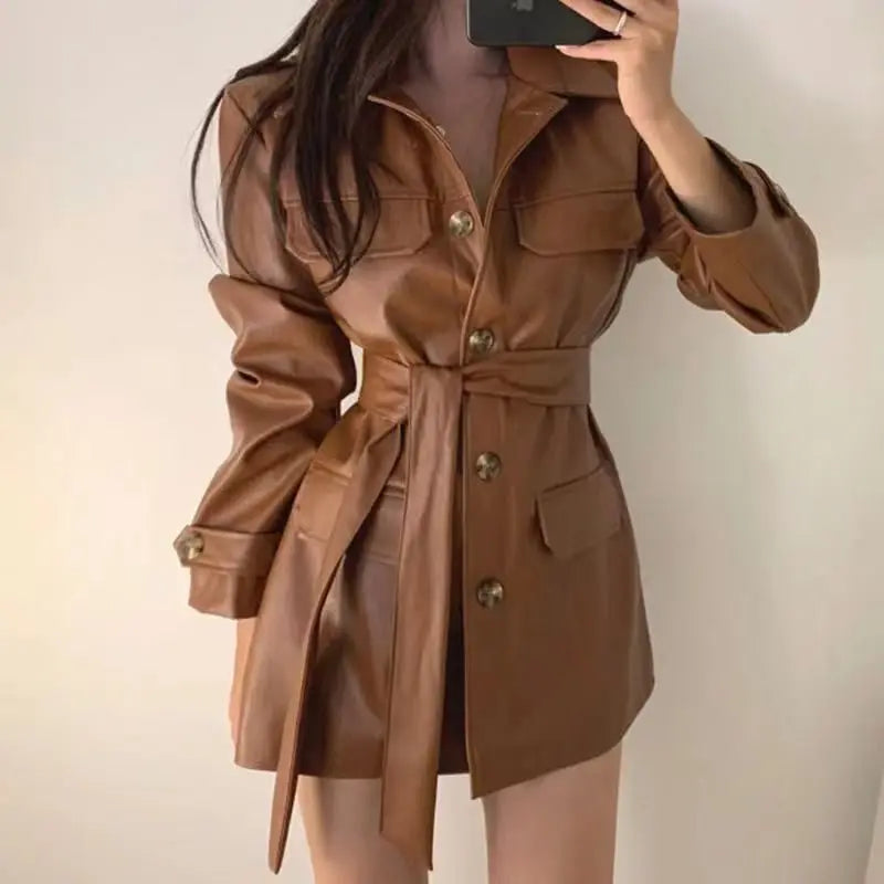 Blazer Couro Diva