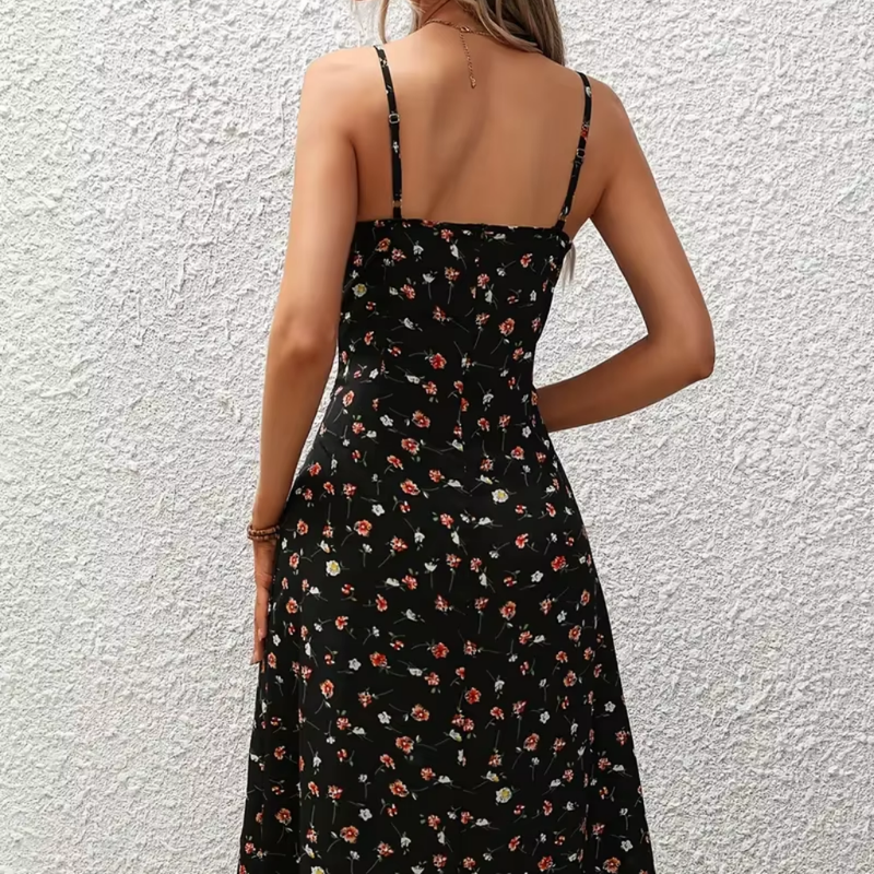 Vestido Midi Navy Charm