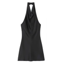 Vestido Curto Gola Alta