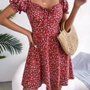 Vestido Floral Ruffles