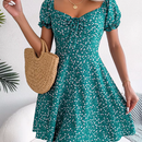 Vestido Floral Ruffles