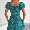 Vestido Floral Ruffles